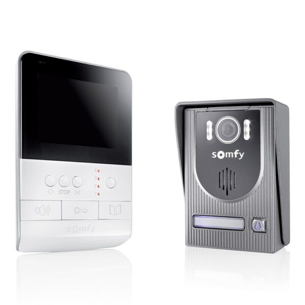 kit videocitofono digitale v100 bianco somfy 1