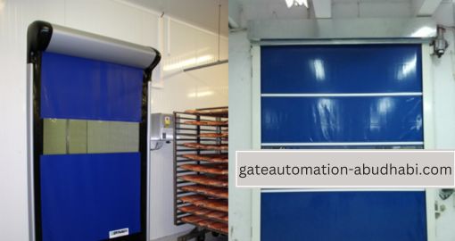 Automatic High Speed Door Repair Services 1 Automatic High speed doors repaired by Gate-Automation. abu dhabi