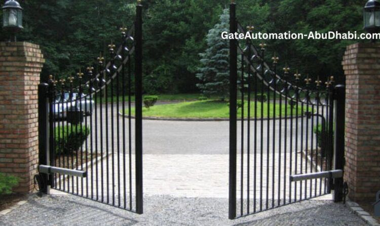 How to Enhance the Durability of Swing Gates in Abu-Dhabi 4 Swing Gate with Automation having verticle bars