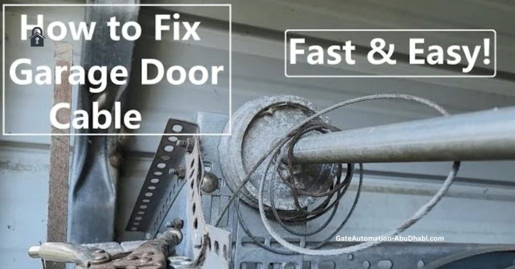 Top 10 Clear Signs Your Garage Door Springs Need Replacement 3 Latest GateAutomation AbuDhabi.com 5 min